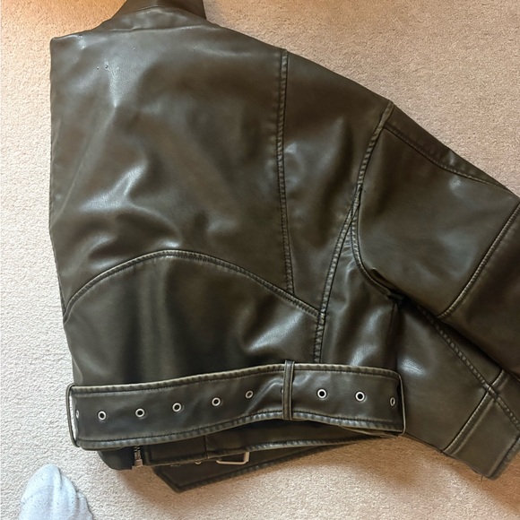 viral zara leather jacket - Picture 7 of 7